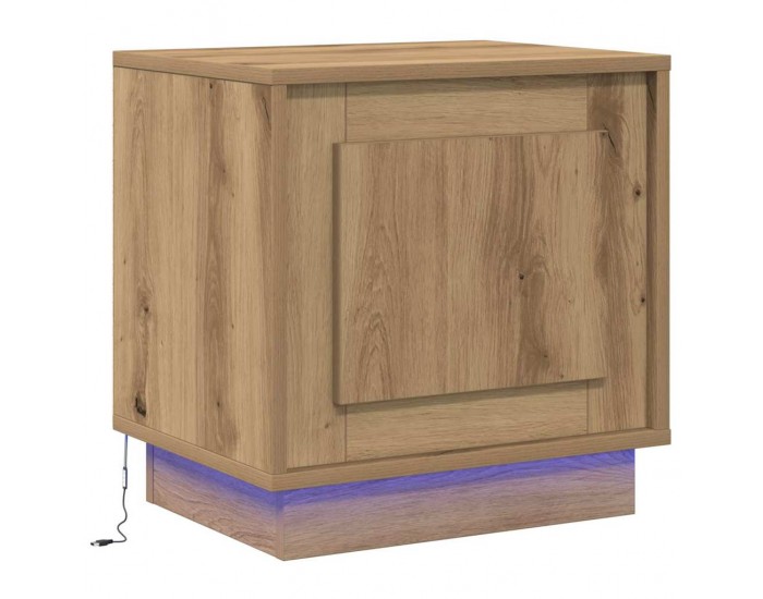 Sonata H Нощен шкаф с Дъб 44 x 34.5 x 45 см Инженерно дърво