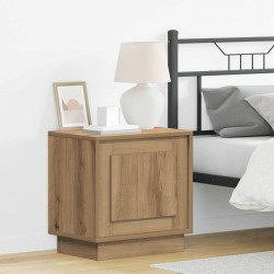 Sonata H Нощен шкаф 2 pcs дъб артизан 44 x 34.5 x 45 см Инженерно дърво - Нощни шкафчета