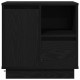 Sonata H Нощен шкаф с чекмедже Черно 50 x 34.5 x 50 см. Инженерно дърво