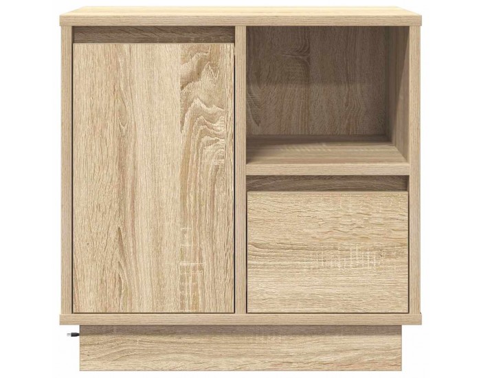 Sonata H Нощен шкаф с дъб сонома 50 x 34.5 x 50 см. Инженерно дърво