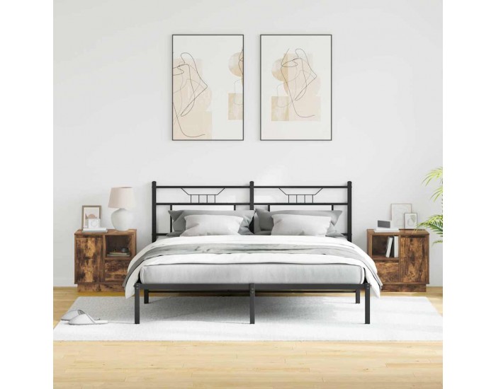 Sonata H Нощен шкаф 2 pcs Опушен дъб 50 x 34.5 x 50 см. Инженерно дърво