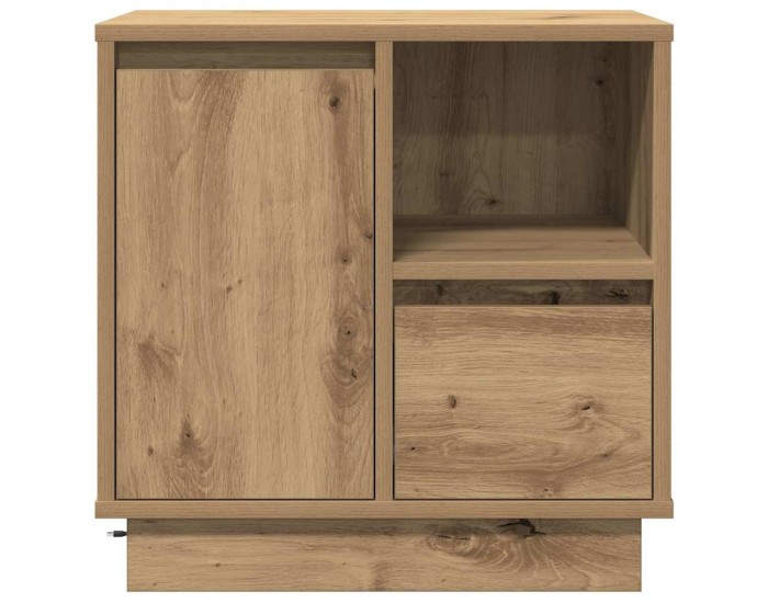 Sonata H Нощен шкаф с дъб артизан 50 x 34.5 x 50 см. Инженерно дърво