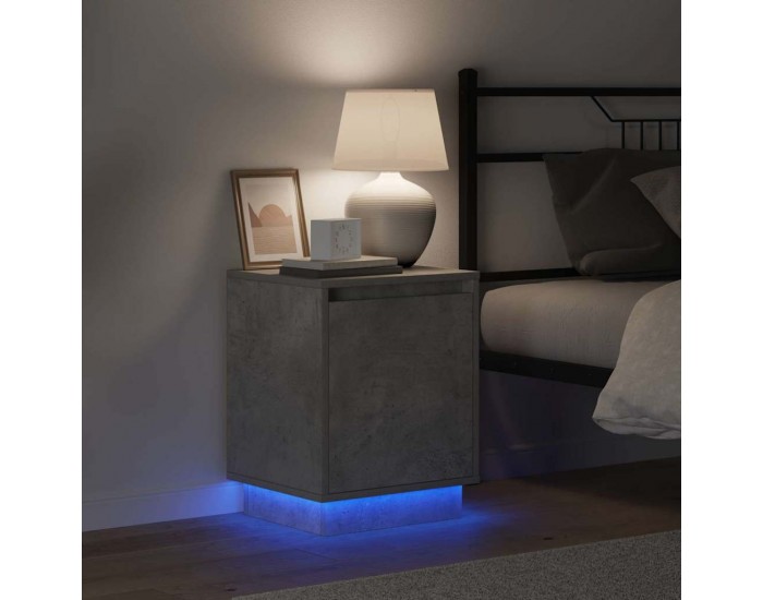 Sonata H Нощен шкаф 2 pcs Бетонно сиво 39 x 34.5 x 50 см Инженерно дърво Sonata H Нощен шкаф 2 pcs Бетонно сиво 39 x 34.5 x 50 см Инженерно дърво