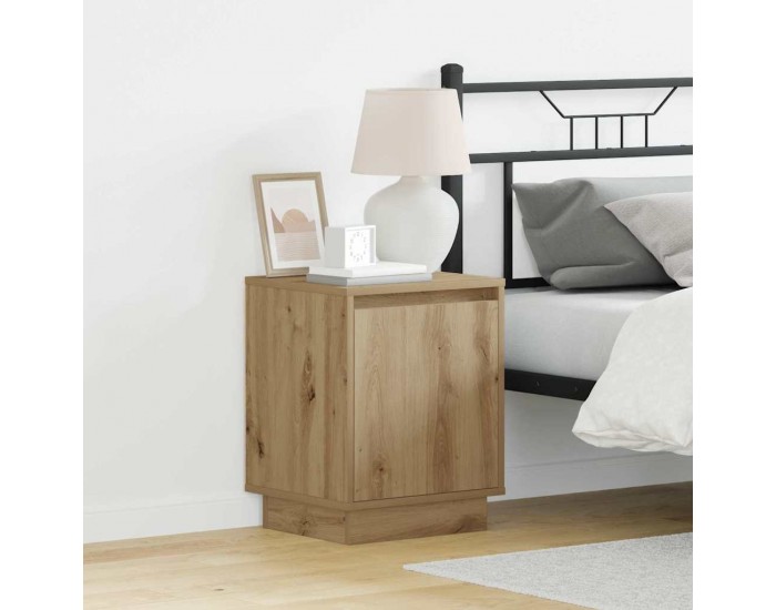 Sonata H Нощен шкаф 2 pcs дъб артизан 39 x 34.5 x 50 см Инженерно дърво