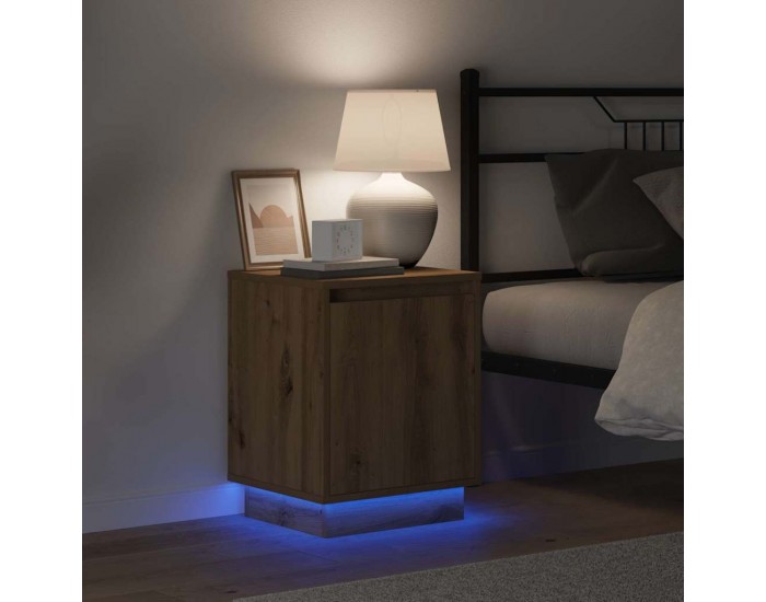 Sonata H Нощен шкаф 2 pcs дъб артизан 39 x 34.5 x 50 см Инженерно дърво