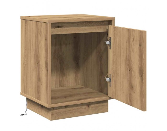 Sonata H Нощен шкаф 2 pcs дъб артизан 39 x 34.5 x 50 см Инженерно дърво