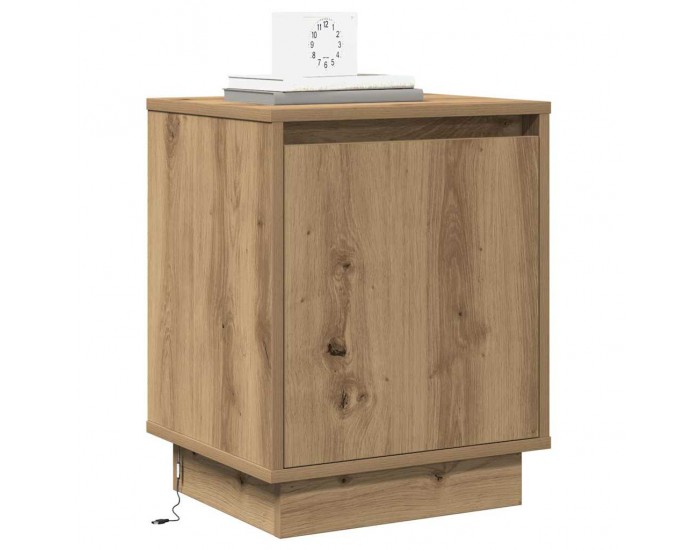 Sonata H Нощен шкаф 2 pcs дъб артизан 39 x 34.5 x 50 см Инженерно дърво