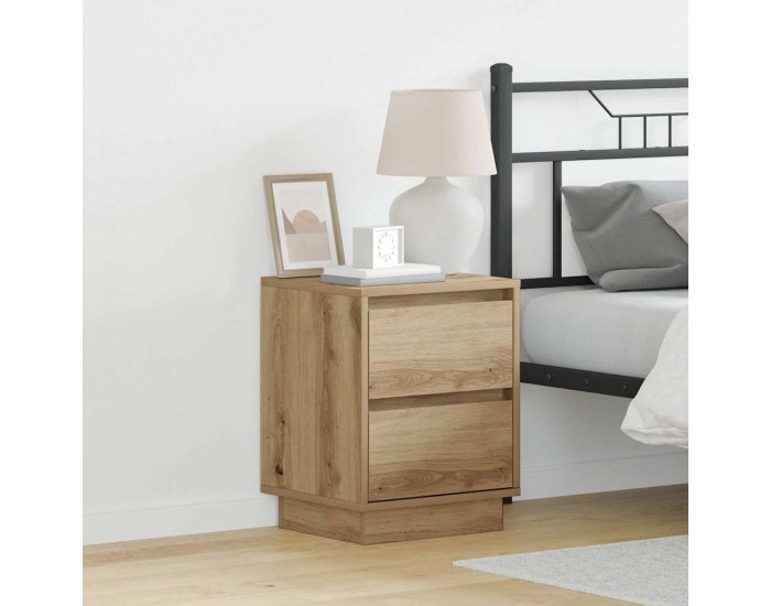 Sonata H Нощен шкаф 2 pcs дъб артизан 39 x 34.5 x 50 см Инженерно дърво