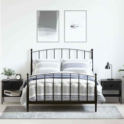 Sonata H Нощно Шкафче с чекмедже 2 pcs Черен дъб 40 x 42 x 45 см - Спалня