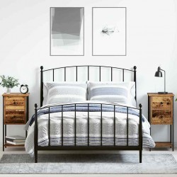 Sonata H Нощен шкаф 2 pcs Старо дърво 32 x 42 x 70 см Инженерно дърво - Нощни шкафчета