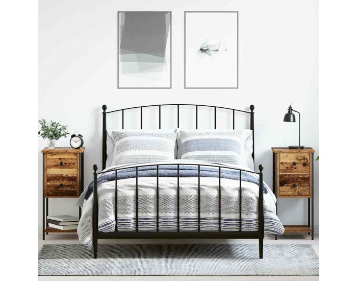 Sonata H Нощен шкаф 2 pcs Старо дърво 32 x 42 x 70 см Инженерно дърво