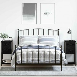 Sonata H Нощен шкаф 2 pcs Черен дъб 32 x 42 x 70 см Инженерно дърво - Нощни шкафчета