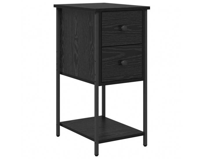 Sonata H Нощен шкаф 2 pcs Черен дъб 32 x 42 x 70 см Инженерно дърво