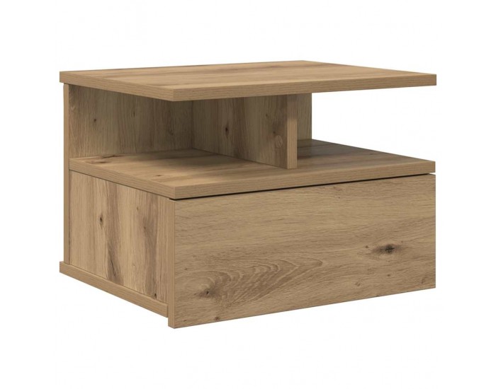 Sonata H Плаваща нощно шкафче с чекмедже дъб артизан 40 x 31 x 27 см