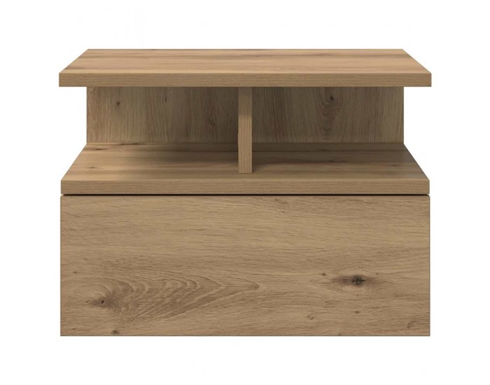 Sonata H Плаваща нощно шкафче с чекмедже дъб артизан 40 x 31 x 27 см