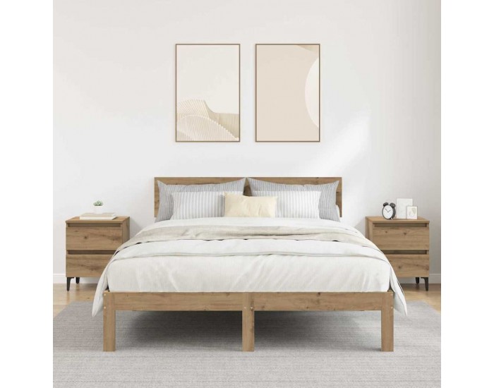 Sonata H Нощен шкаф 2 pcs дъб артизан 40 x 35 x 50 см Инженерно дърво Sonata H Нощен шкаф 2 pcs дъб артизан 40 x 35 x 50 см Инженерно дърво