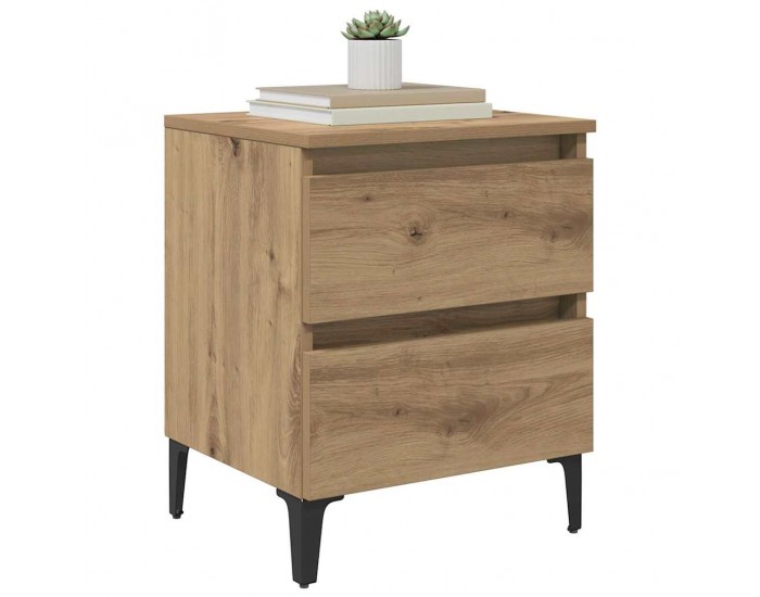 Sonata H Нощен шкаф 2 pcs дъб артизан 40 x 35 x 50 см Инженерно дърво Sonata H Нощен шкаф 2 pcs дъб артизан 40 x 35 x 50 см Инженерно дърво
