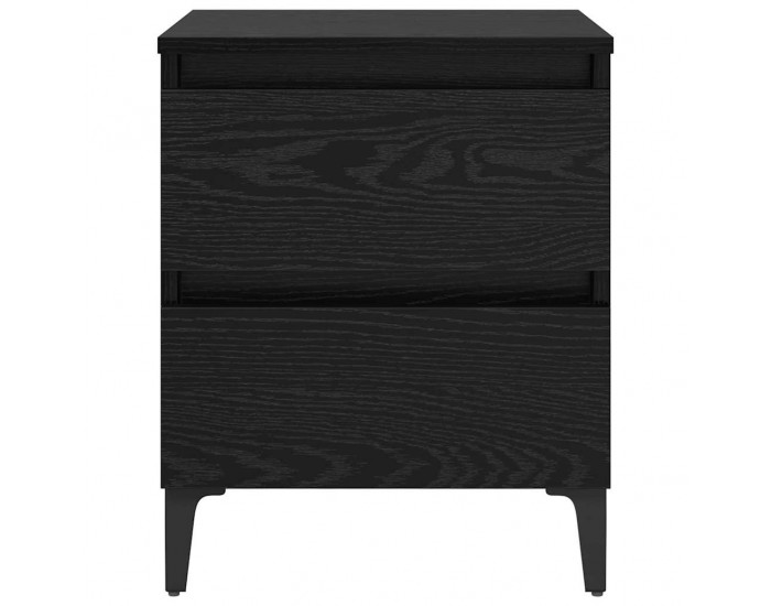 Sonata H Нощен шкаф Черен дъб 40 x 35 x 50 см Инженерно дърво