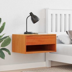 Sonata H Нощно шкафче с чекмедже 2 pcs Восъчнокафяв 50 x 32.5 x 24 см - Нощни шкафчета