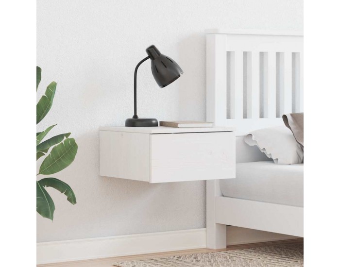 Sonata H Нощно шкафче 2 pcs Бяло 37 x 35 x 18.5 см Борово дърво масив