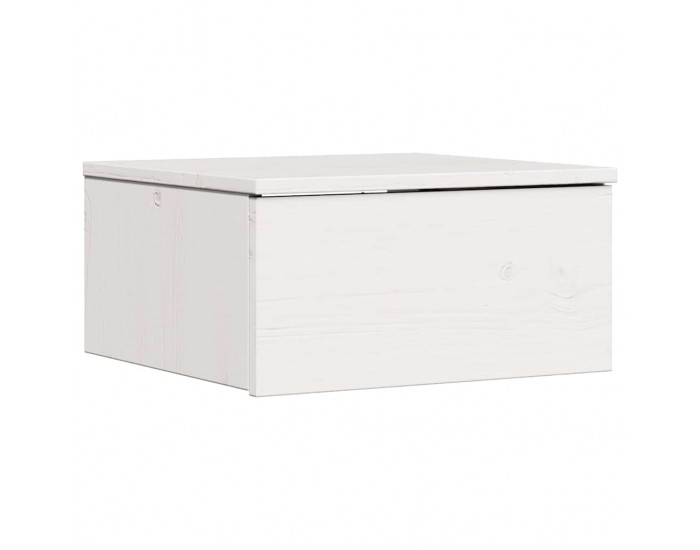 Sonata H Нощно шкафче 2 pcs Бяло 37 x 35 x 18.5 см Борово дърво масив