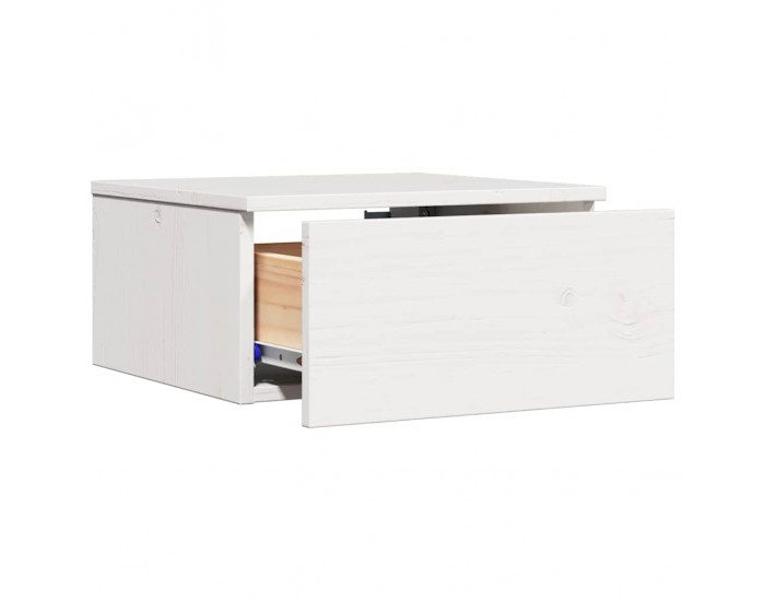 Sonata H Нощно шкафче 2 pcs Бяло 37 x 35 x 18.5 см Борово дърво масив