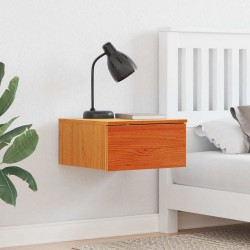 Sonata H Нощно шкафче Восъчнокафяв 37 x 35 x 18.5 см Борово дърво масив - Нощни шкафчета