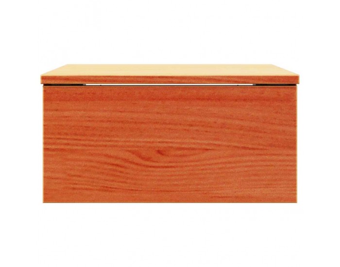 Sonata H Нощно шкафче Восъчнокафяв 37 x 35 x 18.5 см Борово дърво масив