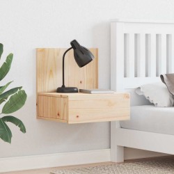 Sonata H Нощно шкафче 2 pcs Кафяво 42 x 32.5 x 40 см Борово дърво масив - Нощни шкафчета