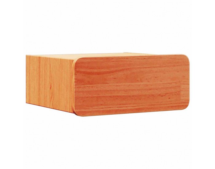 Sonata H Нощно шкафче Восъчнокафяв 39 x 34 x 16.5 см Борово дърво масив