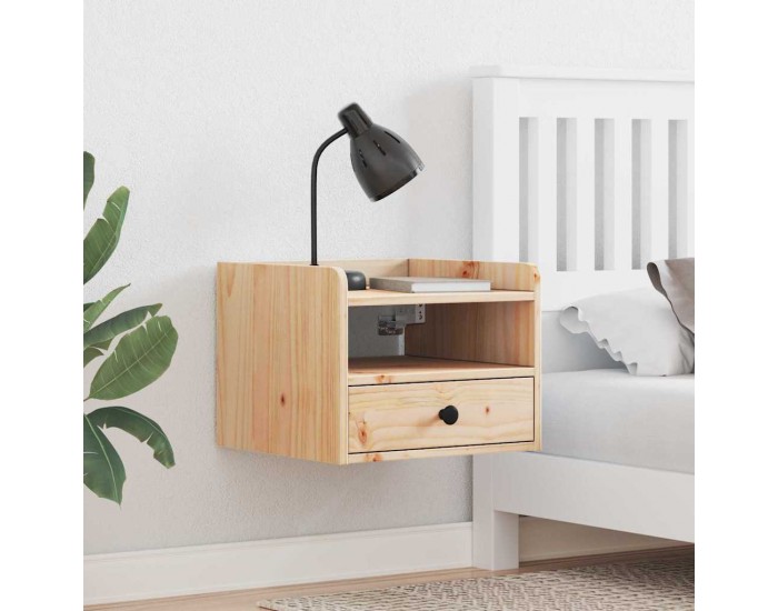 Sonata H Нощно шкафче Кафяво 38 x 36 x 29.5 см Борово дърво масив