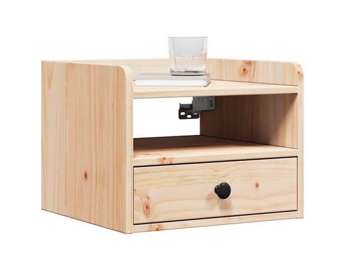 Sonata H Нощно шкафче Кафяво 38 x 36 x 29.5 см Борово дърво масив