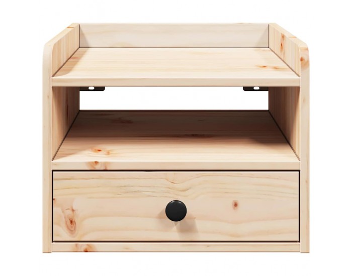 Sonata H Нощно шкафче Кафяво 38 x 36 x 29.5 см Борово дърво масив