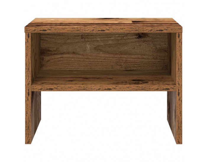 Sonata H Нощен шкаф 2 pcs Старо дърво 40 x 40 x 30 cm Инженерно дърво