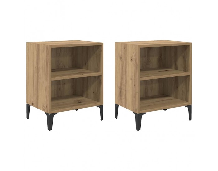 Sonata H Нощен шкаф 2 pcs дъб артизан 40 x 30 x 50 cm Инженерно дърво