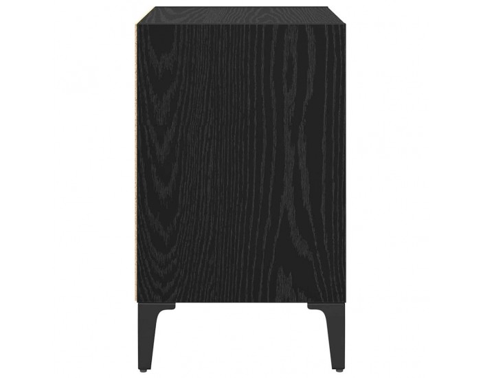 Sonata H Нощен шкаф Черен дъб 40 x 30 x 50 cm Инженерно дърво