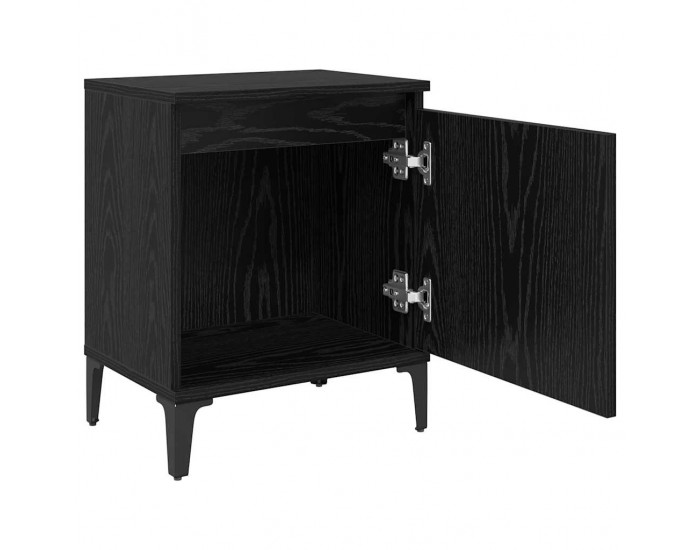 Sonata H Нощен шкаф Черен дъб 40 x 30 x 50 cm Инженерно дърво