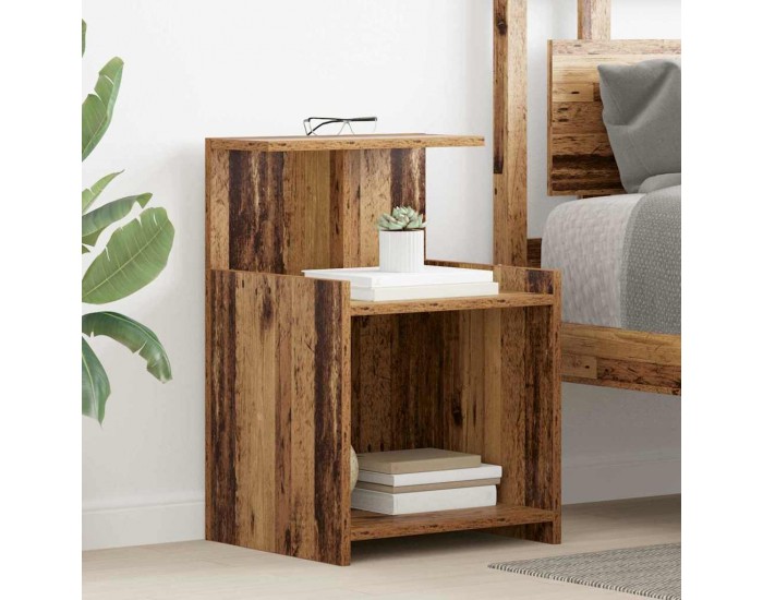 Sonata H Шкаф за легло старо дърво 40 x 35 x 60 см ПДЧ