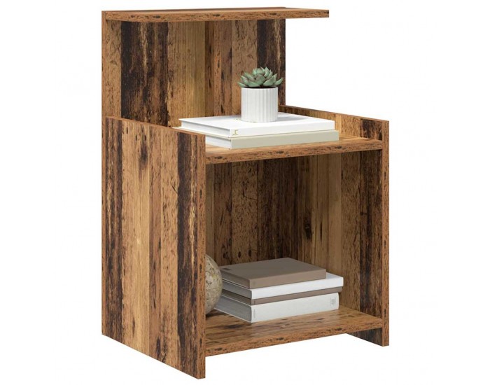 Sonata H Нощен шкаф 2 pcs Старо дърво 40 x 35 x 60 см Инженерно дърво