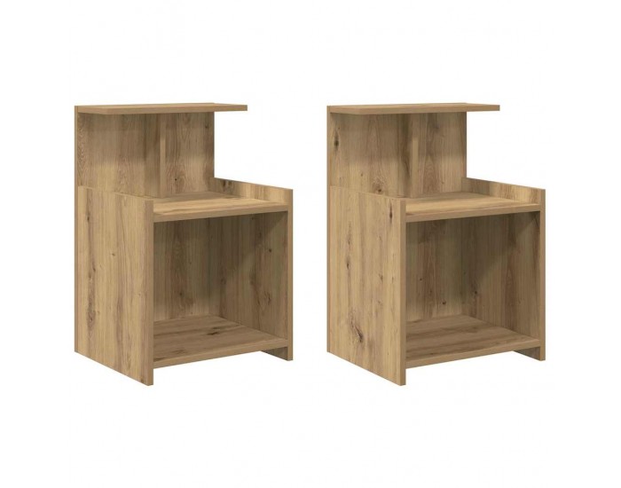 Sonata H Нощен шкаф 2 pcs дъб артизан 40 x 35 x 60 см Инженерно дърво Sonata H Нощен шкаф 2 pcs дъб артизан 40 x 35 x 60 см Инженерно дърво