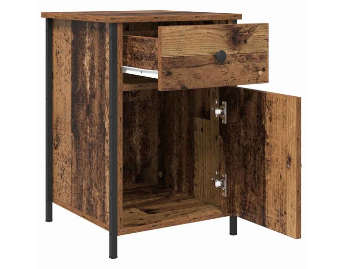 Sonata H Нощен шкаф 2 pcs Старо дърво 40 x 42 x 60 см Инженерно дърво