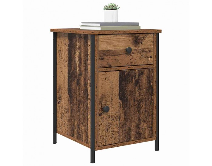 Sonata H Нощен шкаф 2 pcs Старо дърво 40 x 42 x 60 см Инженерно дърво