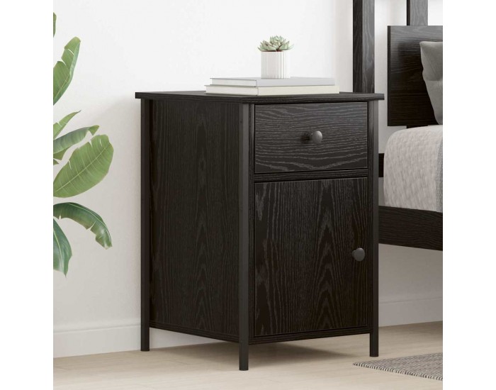 Sonata H Нощен шкаф 2 pcs Черен дъб 40 x 42 x 60 см Инженерно дърво