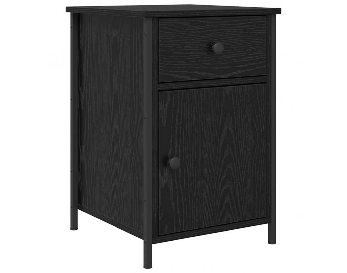 Sonata H Нощен шкаф 2 pcs Черен дъб 40 x 42 x 60 см Инженерно дърво