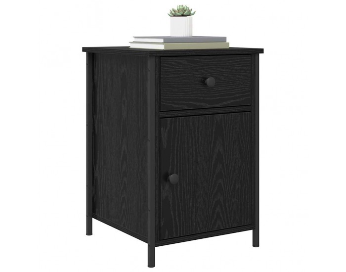 Sonata H Нощен шкаф 2 pcs Черен дъб 40 x 42 x 60 см Инженерно дърво