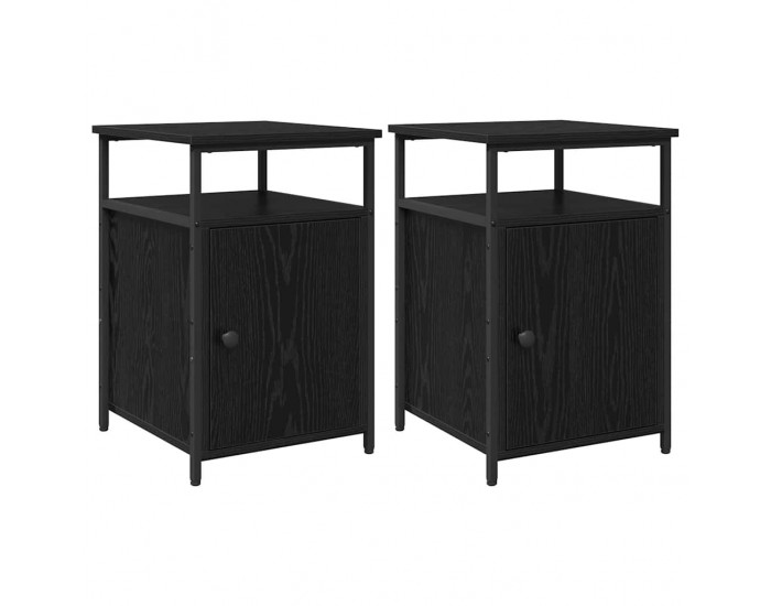 Sonata H Нощен шкаф Черен дъб Инженерно дърво