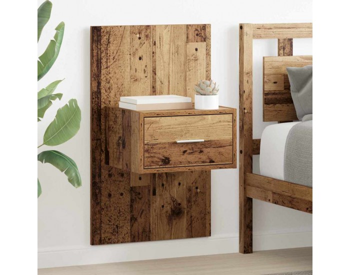 Sonata H Шкаф за легло с чекмедже 2 pcs Старо дърво 48.5 x 32.5 x 80 см