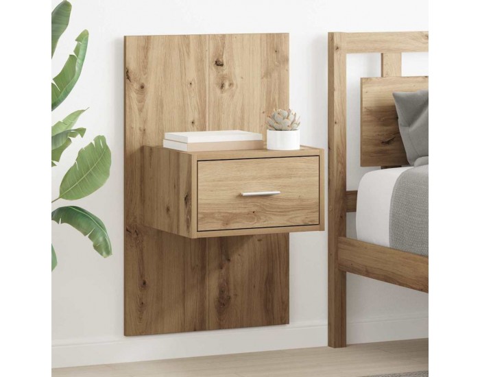 Sonata H Шкаф за легло с чекмедже 2 pcs дъб артизан 48.5 x 32.5 x 80 см