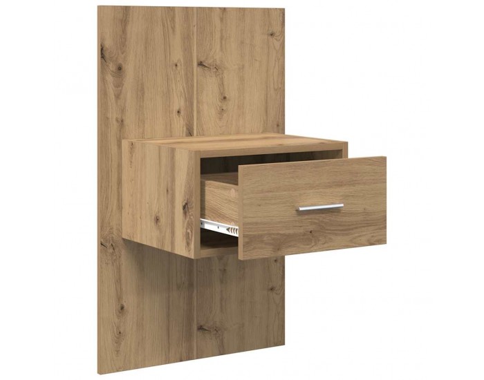 Sonata H Шкаф за легло с чекмедже 2 pcs дъб артизан 48.5 x 32.5 x 80 см