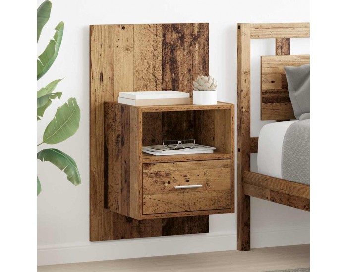 Sonata H Шкаф за легло с чекмедже 2 pcs Старо дърво 48.5 x 32.5 x 80 см